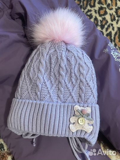 Зимний костюм для девочки 104