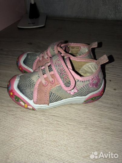 Кеды для девочки 22 размер