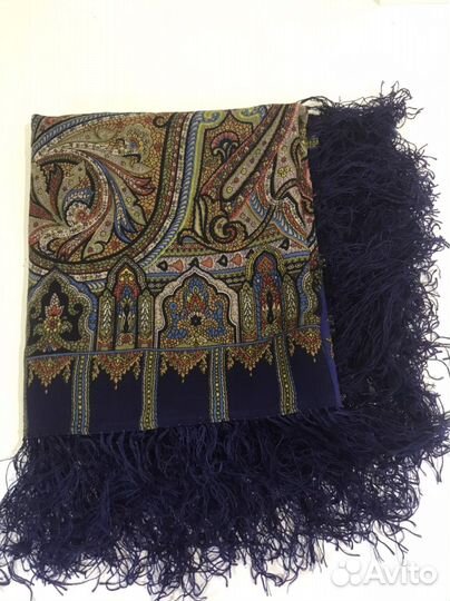 Павловопосадский платок шерсть