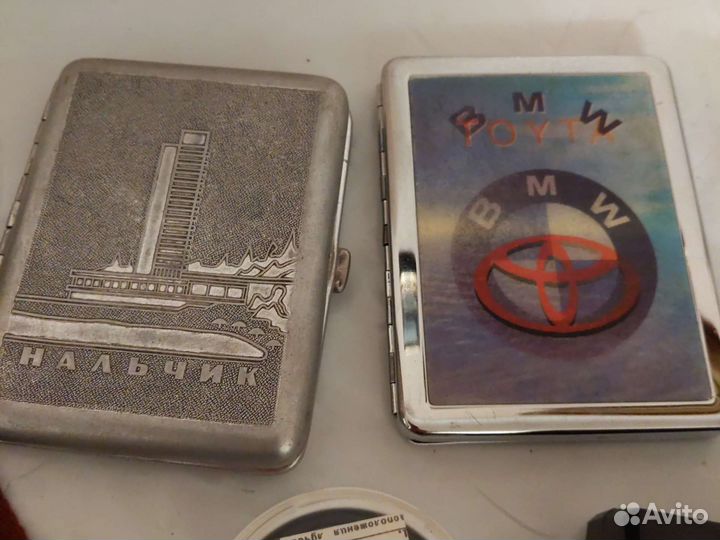 Портсигары фонари компас зенит и разное СССР