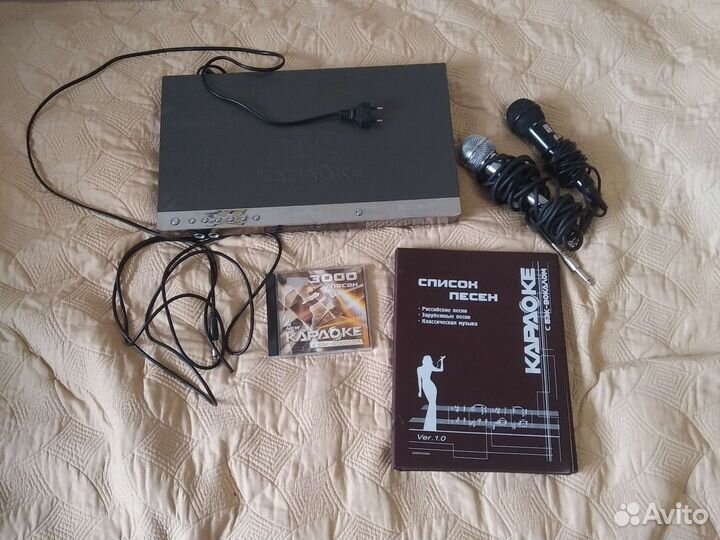 Dvd karaoke system model: dks-6100