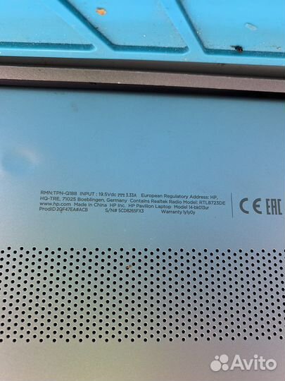 Игровой ноутбук HP