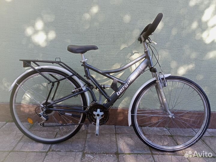 Немецкий алюминиевый двухподвес 28 колёса