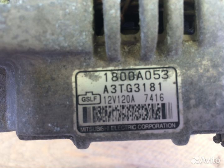 Генератор Mitsubishi Lancer 10 2.0