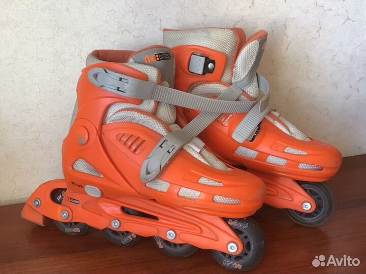 Ролики детские reaction (раздвижные ) размер 34-37