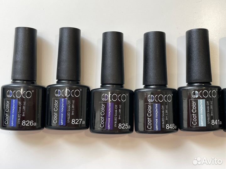 Гель-лак набор 10 шт