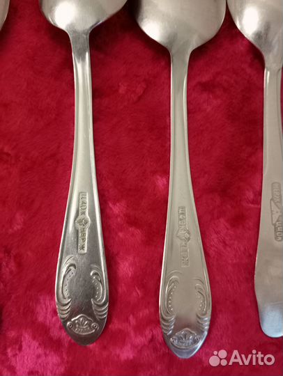 Ложки чайные, нержавеющая сталь 6шт