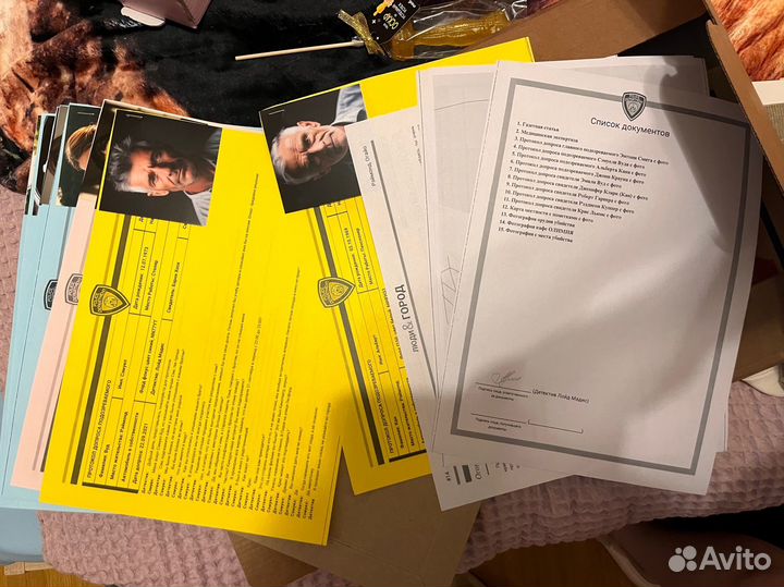 Детективная настольная игра 