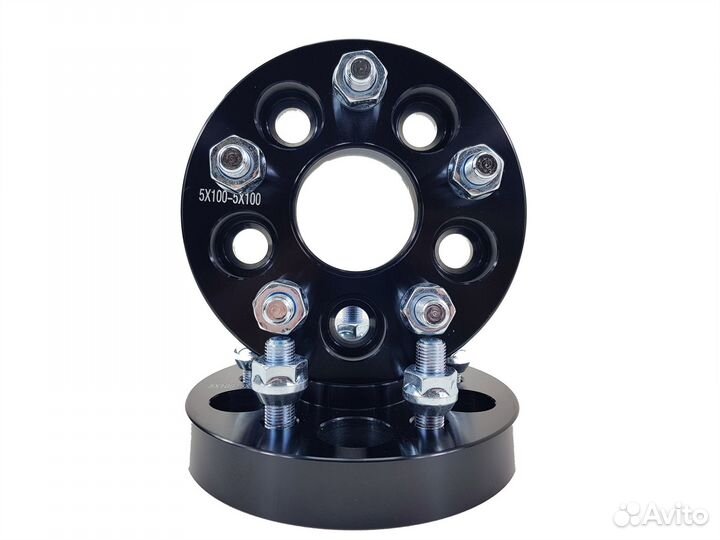 Проставки ступичные 25мм - 5x100 цо 56,1 M12x1.25