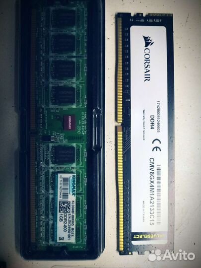 Оперативная память ddr2 ddr3 ddr4