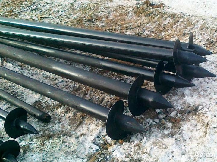 Сваи диаметром от 60 до 159