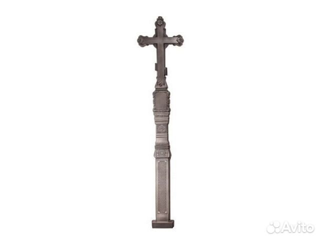 Крест надгробный каменный
