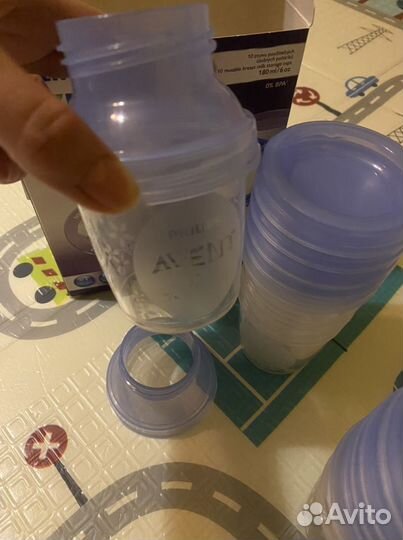 Набор контейнеров для хранения молока