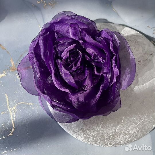 Брошь цветы большой