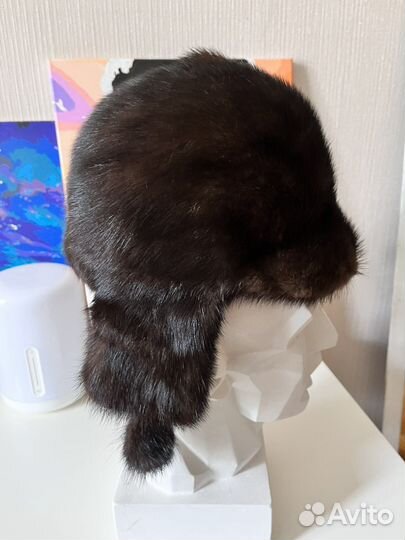 Норковая шапка женская
