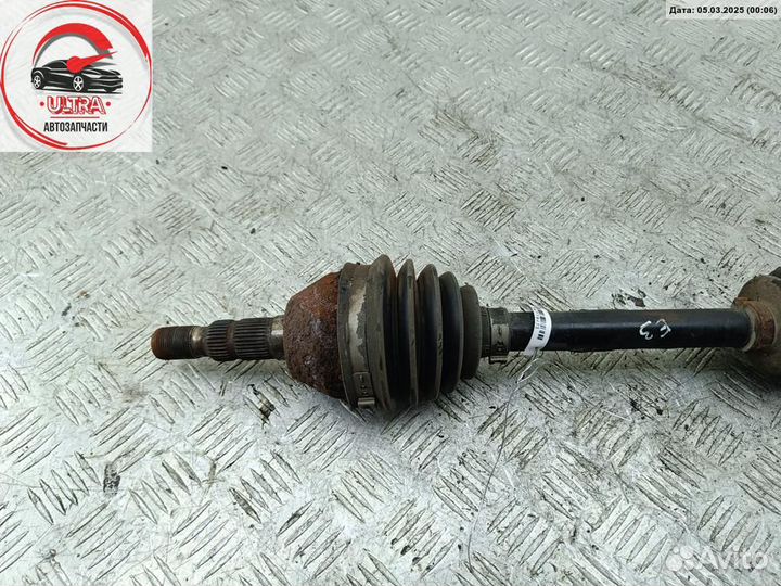 Полуось передняя левая б/у Opel Astra H