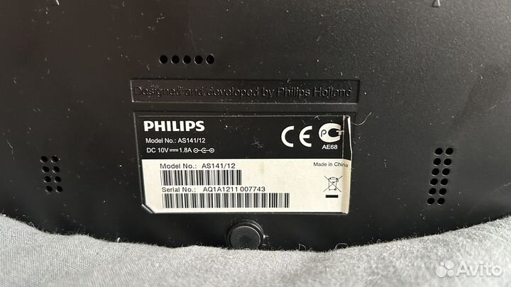 Акустическая док-станция philips AS141/12