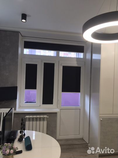 Рулонные шторы в спальню №1