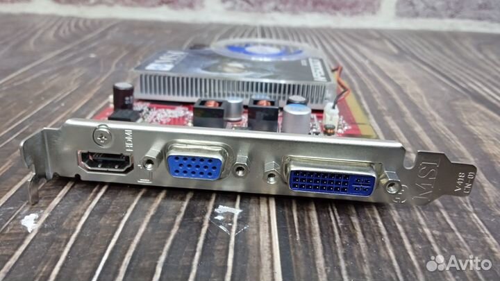 Видеокарта MSI GeForce 9500 GT, 512Mb, 128 bit