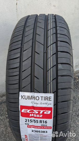 Kumho Ecsta HS52 215/55 R16 93V