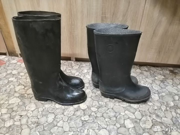 Сапоги резиновые мужские