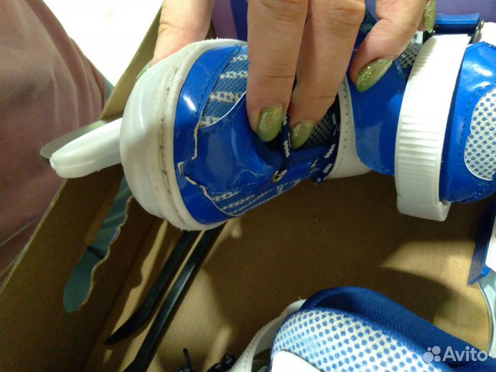 Коньки детские(роликовые) 2в1