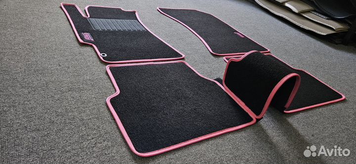 Ворсовые ковры в салон Subaru Impreza GD WRX STI