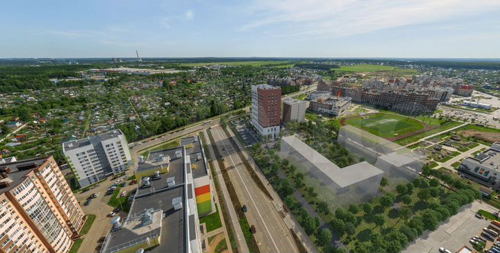 3-к. квартира, 67,8 м², 13/16 эт.