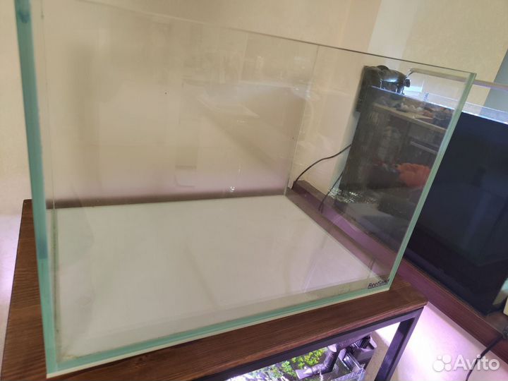 Аквариум 45-50л (50х35х35) 0.8мм Oрtiwhite