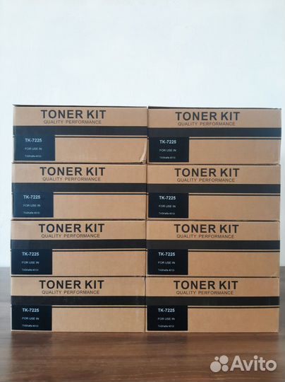 Совместимые тонер-картриджи cmyk для Kyocera