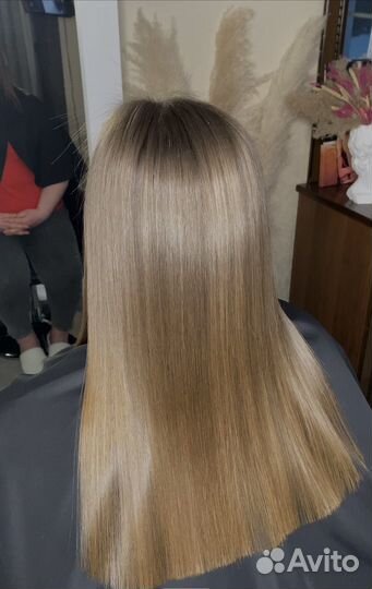 Кератиновое выпрямление