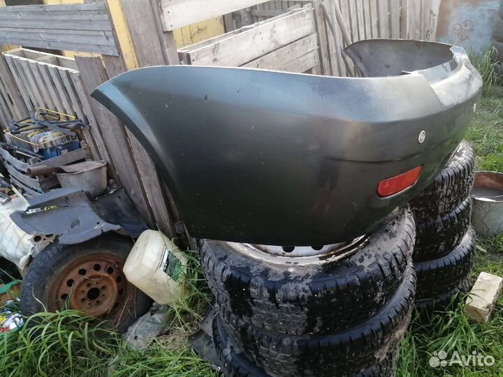 Бампер priora задний