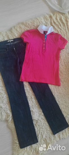 Джинсы, футболки