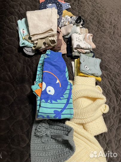 Вещи пакетом на мальчика 68