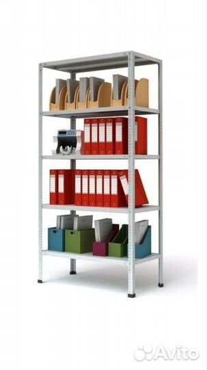 Стеллаж разборный металлический