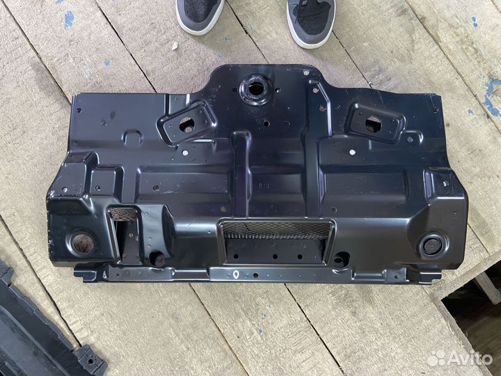 Защита картера на toyota land cruiser prado 150