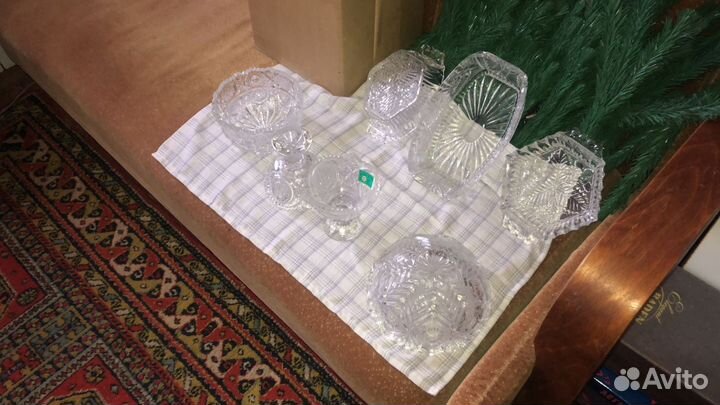 Хрустальная посуда СССР