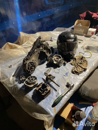 Honda dio 18 разбор