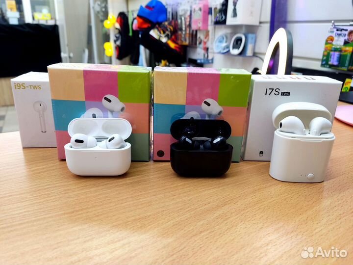 Наушники Airpods pro белые черные беспроводные