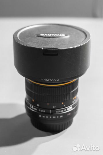 Объектив Samyang 14 мм f2.8 Canon EF