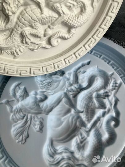 Силиконовая форма Панно Георгий Победоносец