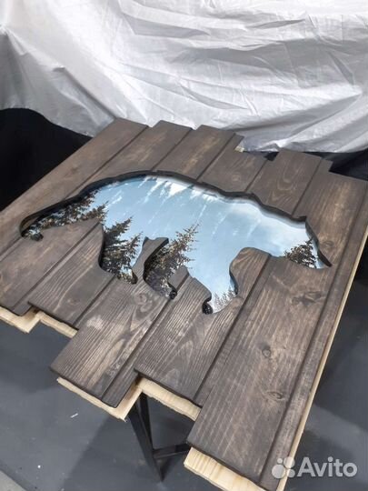 Медведь большой 60х60