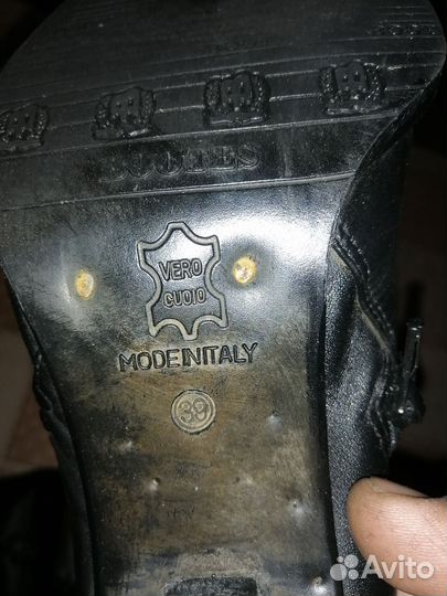 Сапоги женские зимние бренда Bootes(Италия) 39р-р