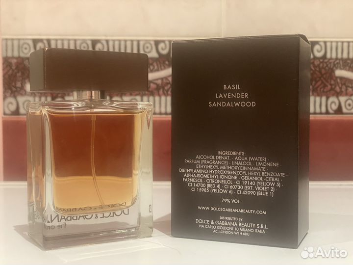 Туалетная вода dolce & gabbana