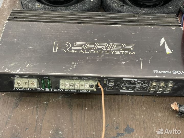 Усилитель с проводкой