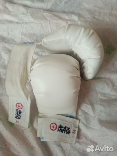 Защита голени и стопы, перчатки карате