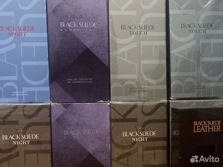 Avon Black suede