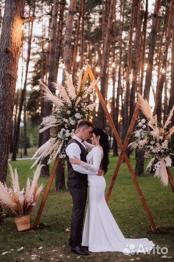 Оформление зала.Свадебный декор