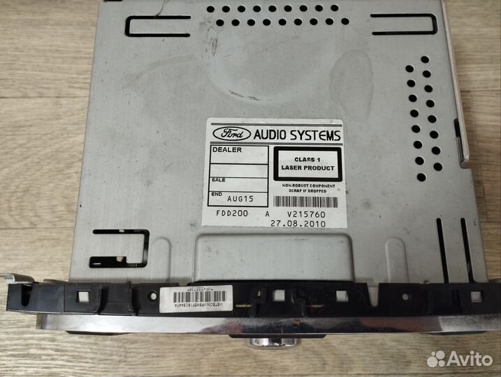 Магнитола ford 6000cd