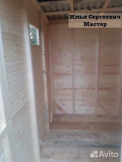 Хозблок с туалетом 3 на 2